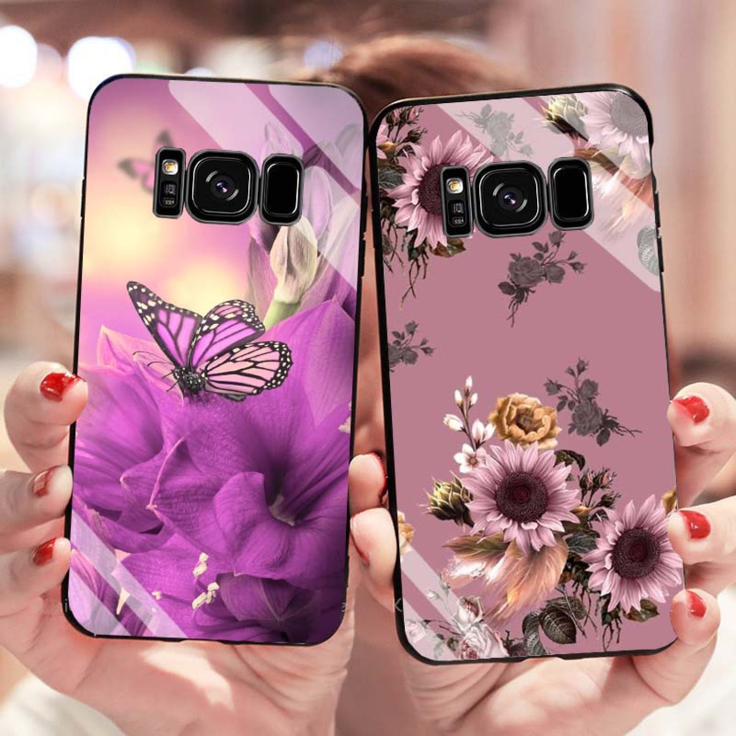 Ốp Samsung Note 8, S8, S8 Plus Lưng Kính Cường Lực Mới ƞhất