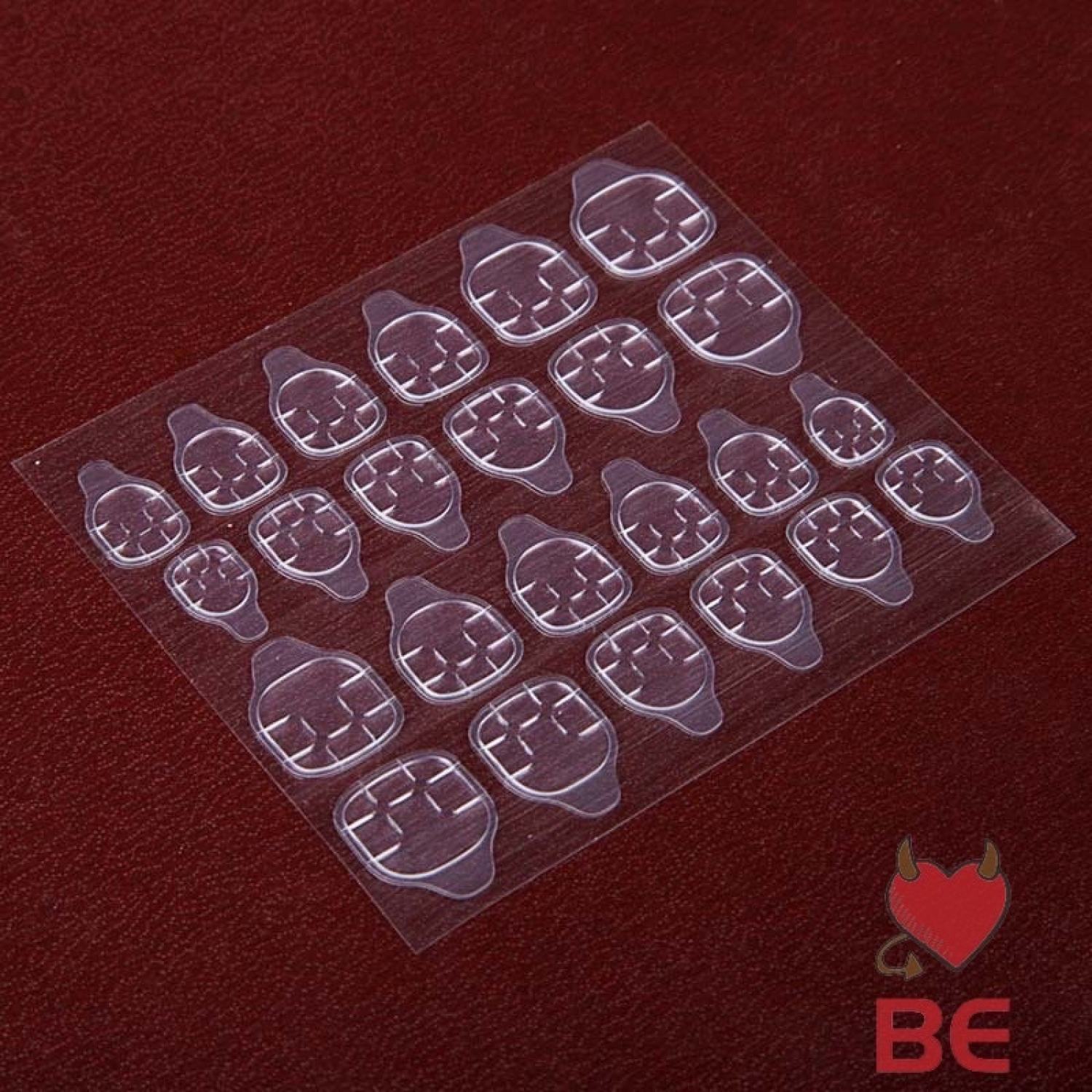 Tấm 24 miếng silicone dán nailbox