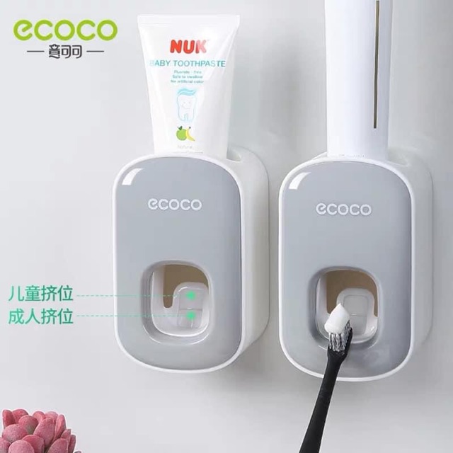 Nhả kem đánh răng ecoco