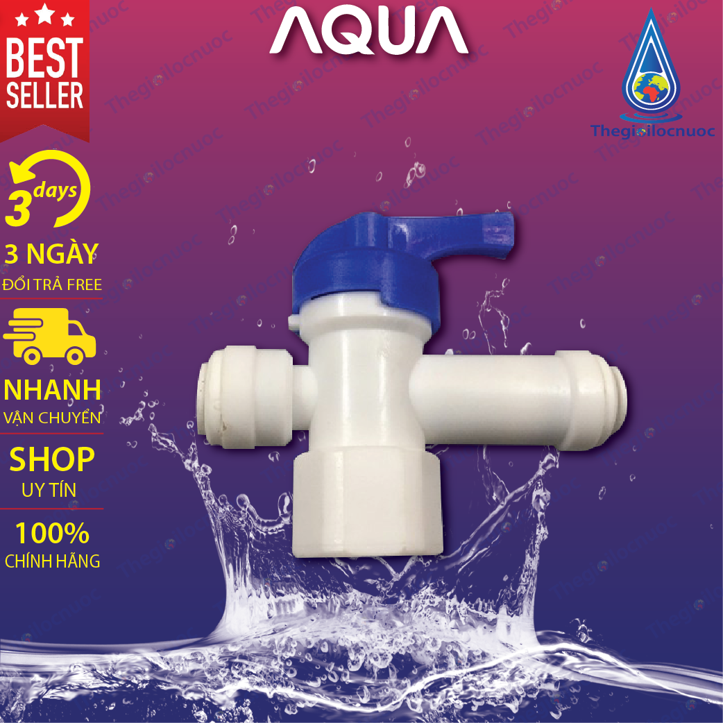 Van bình áp máy lọc nước 2 đầu