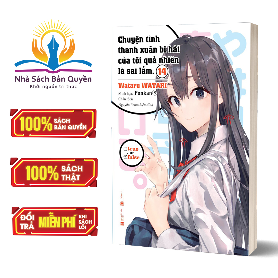 Sách - Chuyện tình thanh xuân bi hài của tôi quả nhiên là sai lầm 14