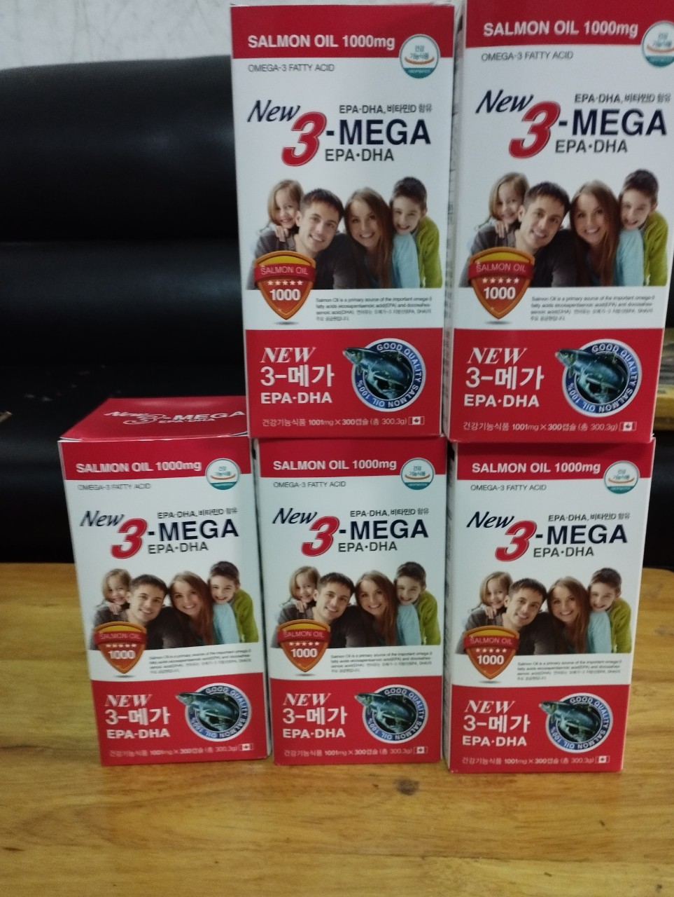 Dầu Cá Omega 3 Hàn Quốc Hộp 300v