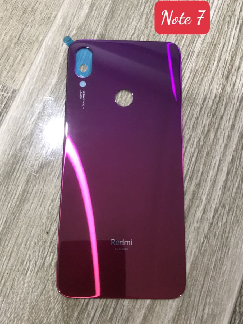 kính lưng xiaomi Redmi note 7 / note 7 pro