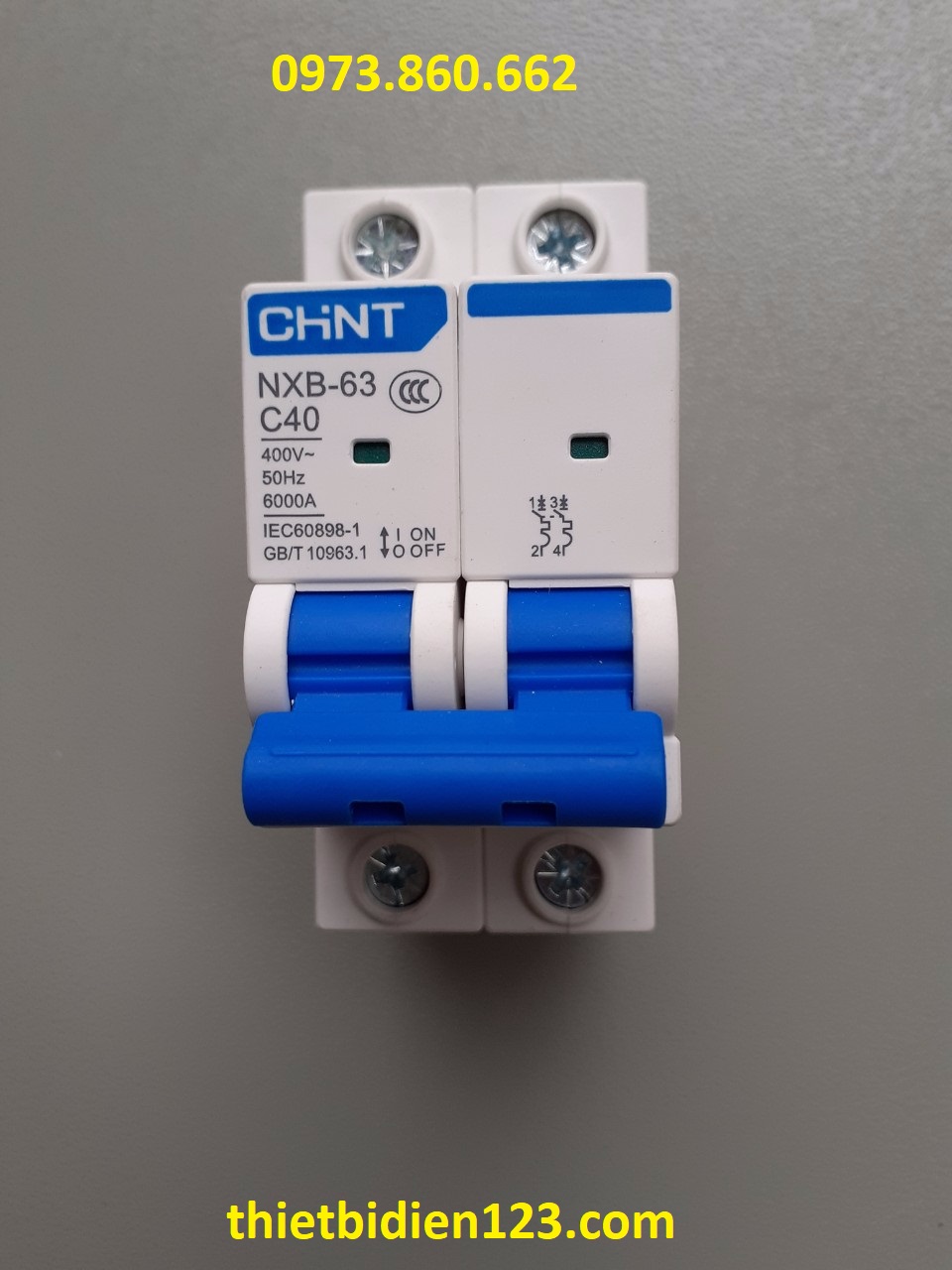 Aptomat CHINT NXB 1P/2P 16A~63A