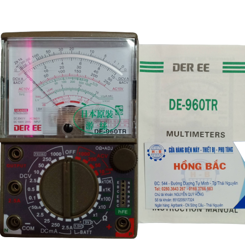 ĐỒNG HỒ ĐO VẠN NĂNG SAMWA DE-960TR