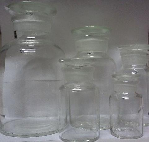 Chai trắng miệng rộng nút mài 2500ml