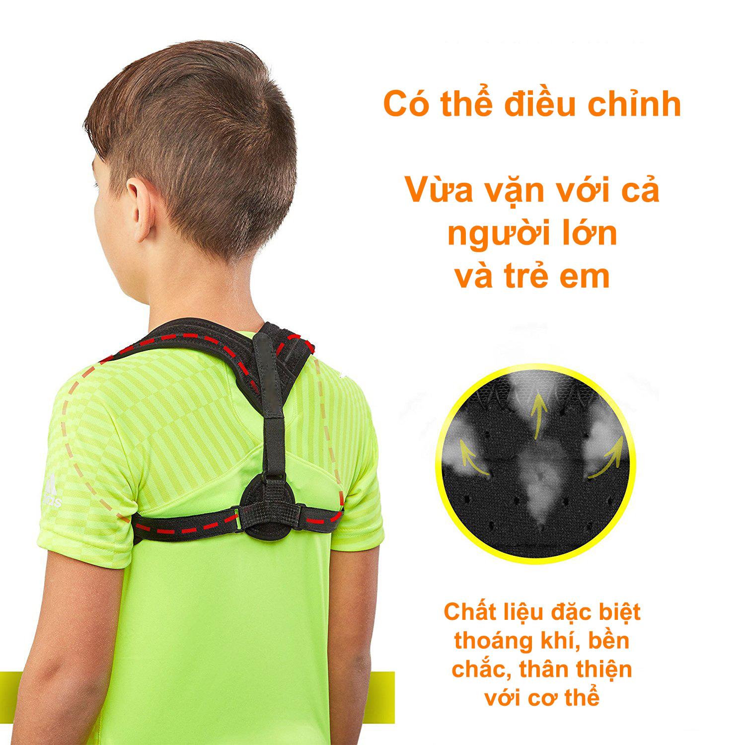 Đai Chống Gù Lưng Thế Hệ Mới