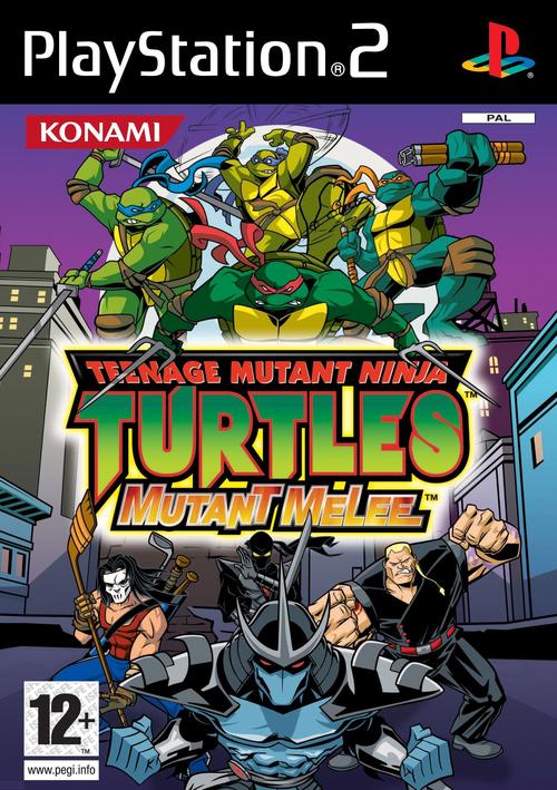 bộ 5 đĩa game ps2 ninja rùa