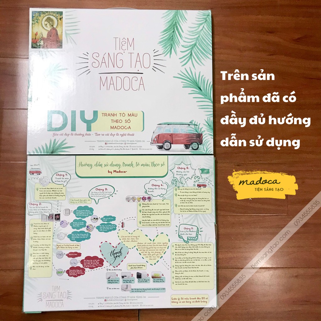 Tranh sơn dầu số hóa Vút Bay 10 Có Khung