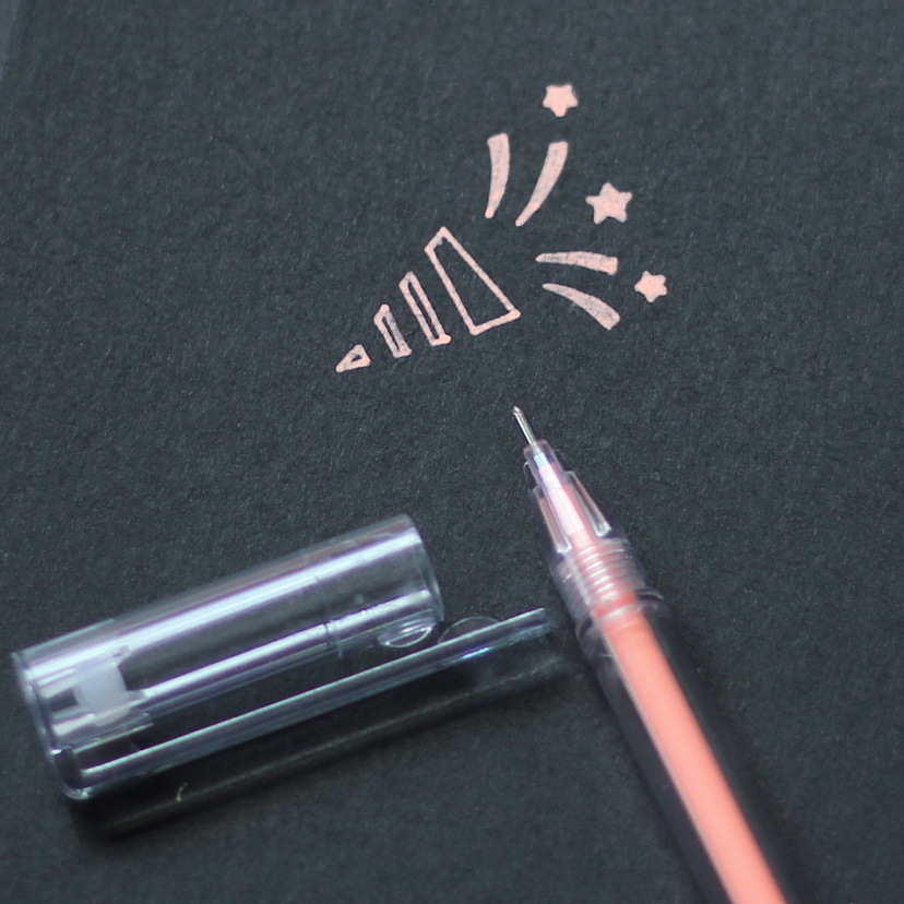 High quality 0.5mm gel ballpoint pen with even ink