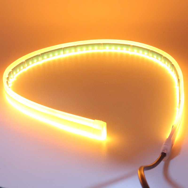 Đèn led mí daylight dùng dán nắp capo xe ô tô dài 1m2
