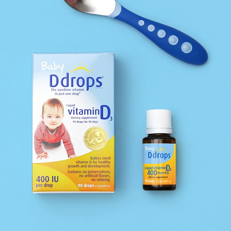 Ddrops Vitamin D3 Cho Trẻ Sơ Sinh 90 Giọt