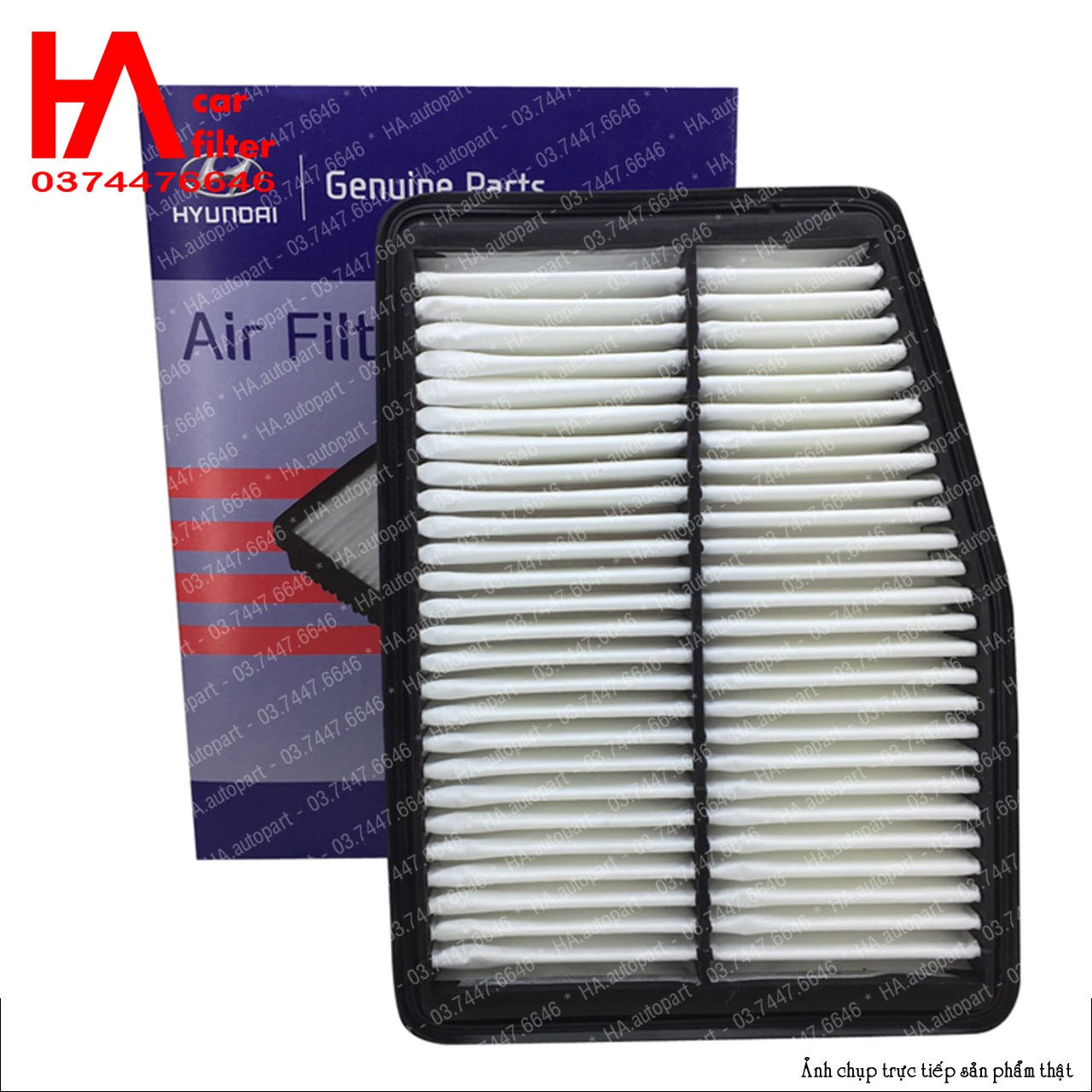 Lọc gió động cơ sonata máy 2.0l đời 2010-2013, kia optima máy 2.0l đời 2013-2015, i45 đời 2012-2020, k5 đời 2010-2015.
