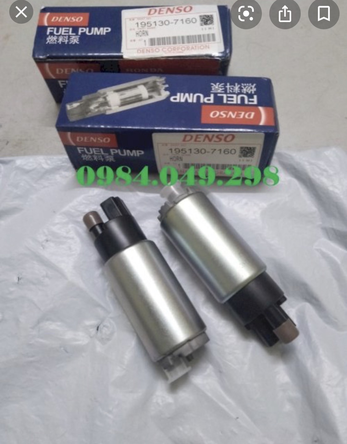 Mô tơ bơm xăng Honda Civic, CRV 2006 - 2010