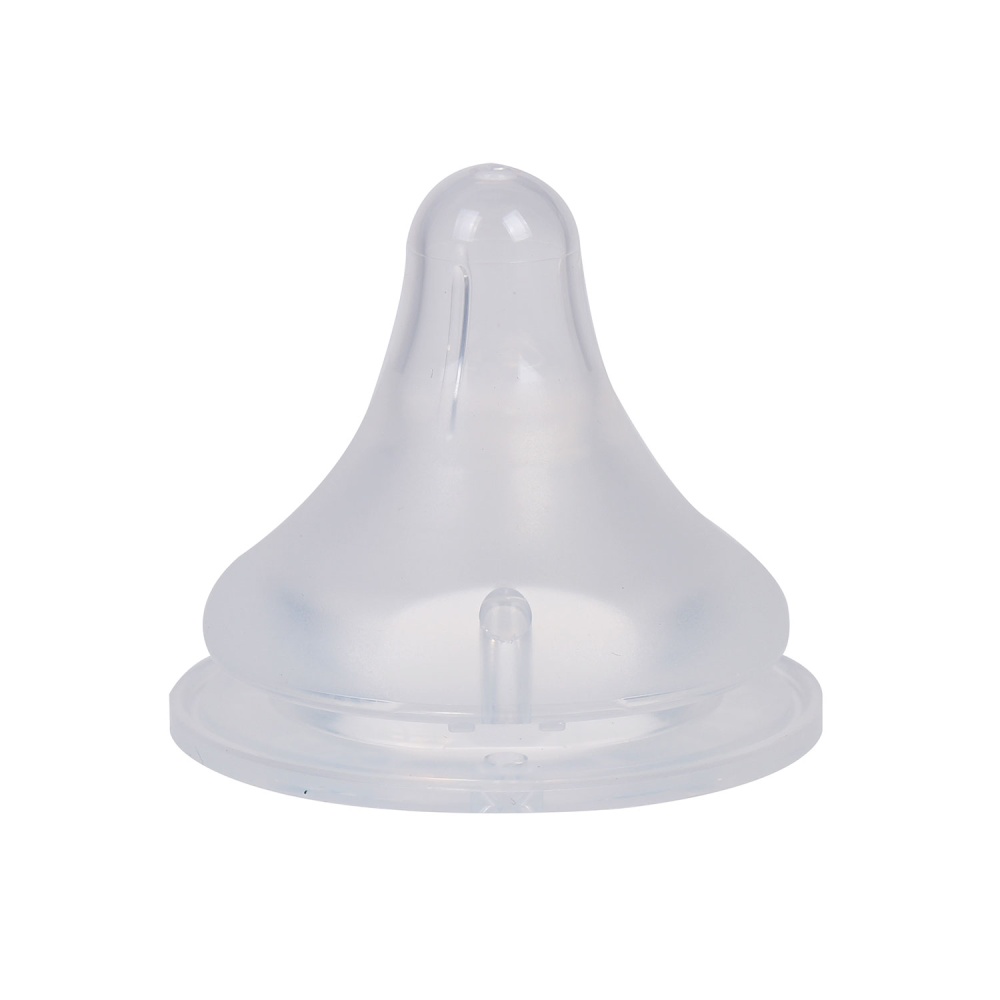 Núm ty cổ rộng Pigeon silicon siêu mềm plus (LLL) - 2 cái/vỉ - bé 15 tháng +