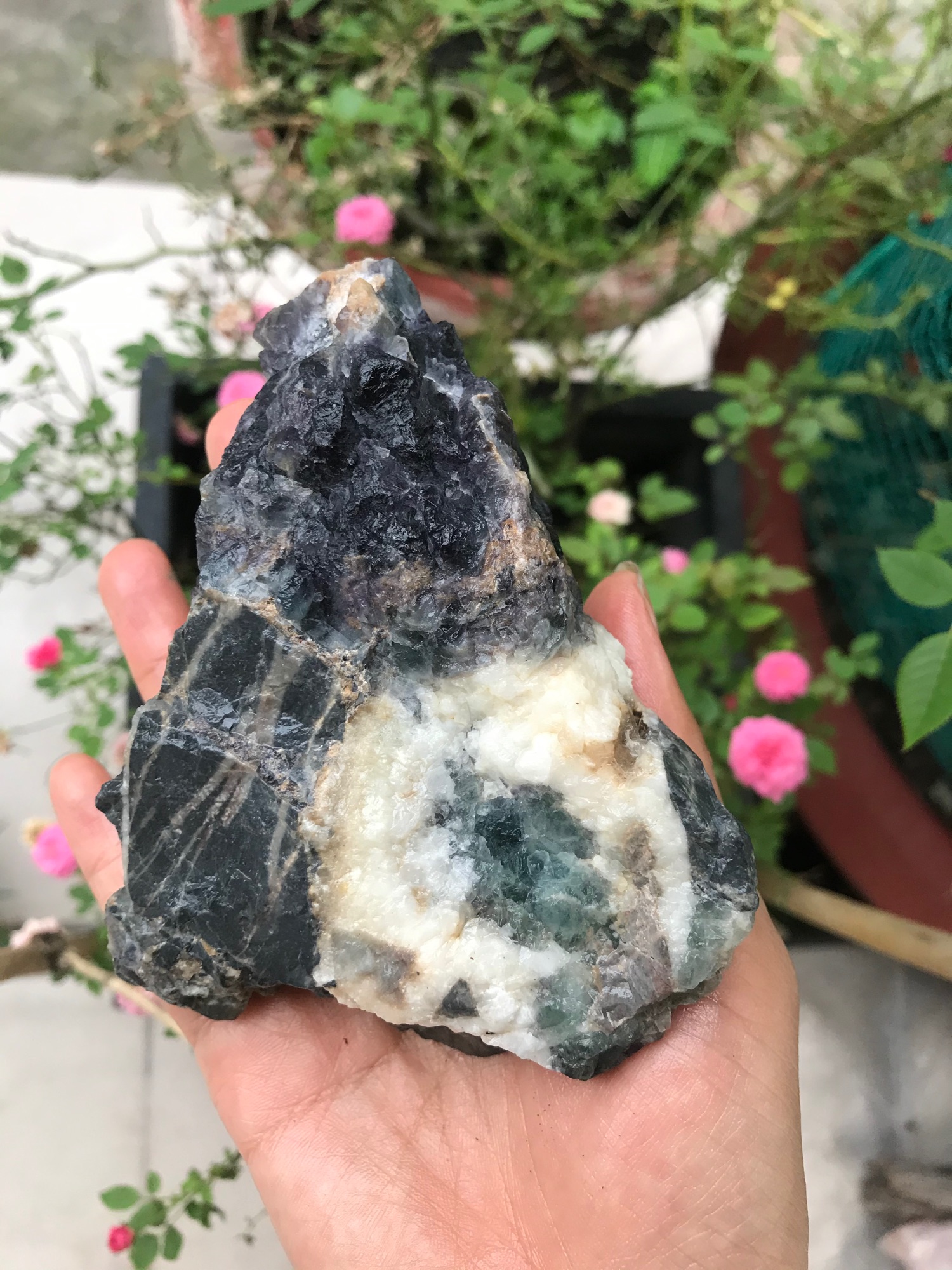 Đá Fluorite tự nhiên M97