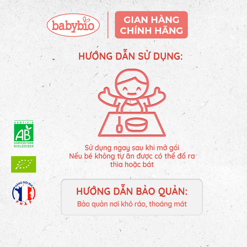 Babybio 85g organic coconut yogurt (from 6 months old)