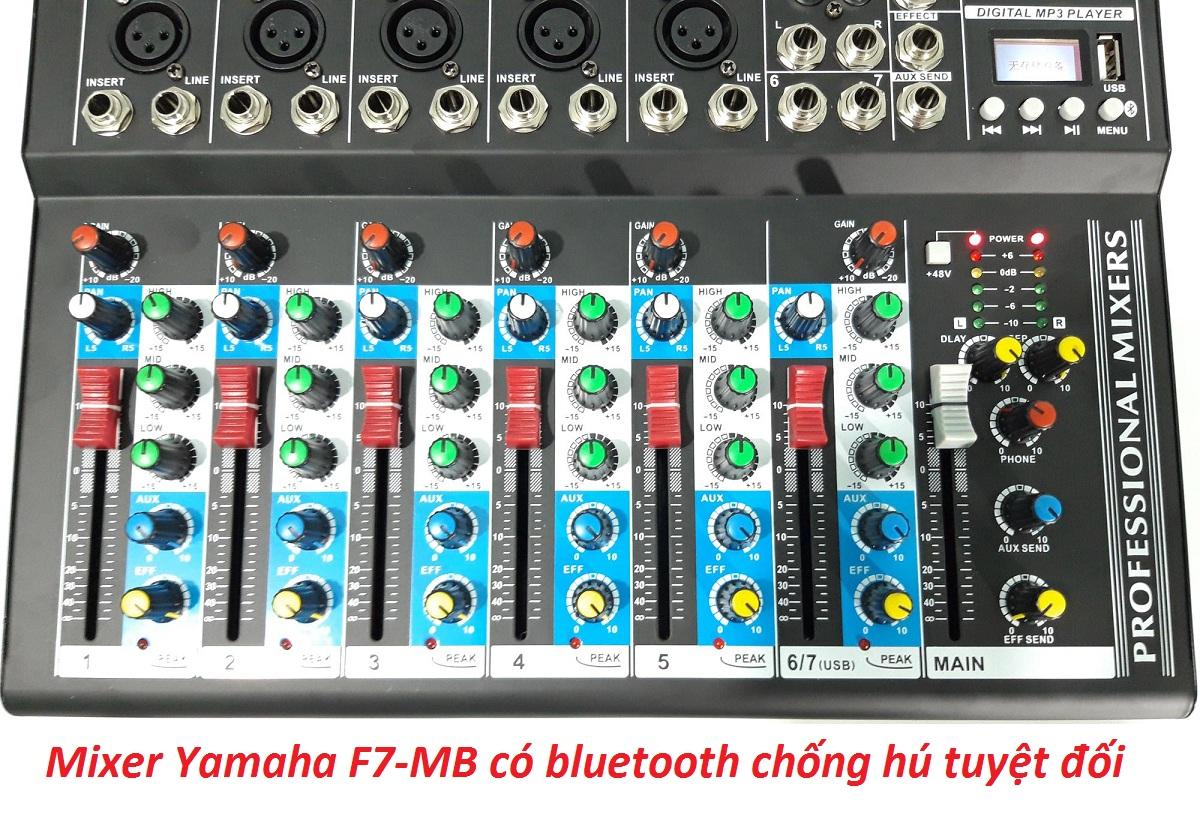 Mua ngay Mixer YAMAHA F7-MB có bluetooth