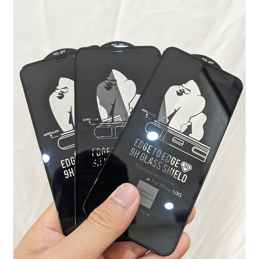 Dán cường lực phủ màn hình Iphone 7 Plus - Iphone 8 Plus (King Kong)