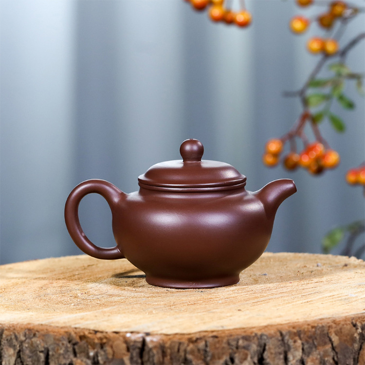 Ấm Tử Sa Nghi Hưng Chuyết Chỉ 200 ml (Tử Chu Nê)