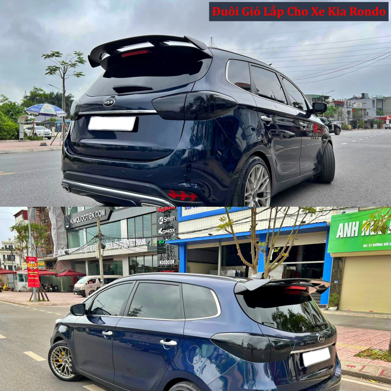 Đuôi gió lắp chung các dòng xe suv đuôi cộc Hatchback