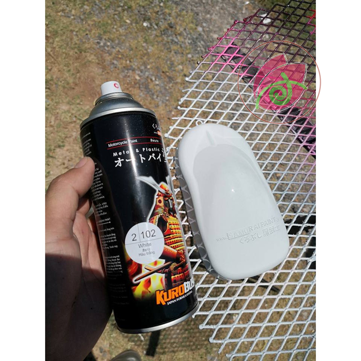 2/102 sơn samurai màu trắng 102