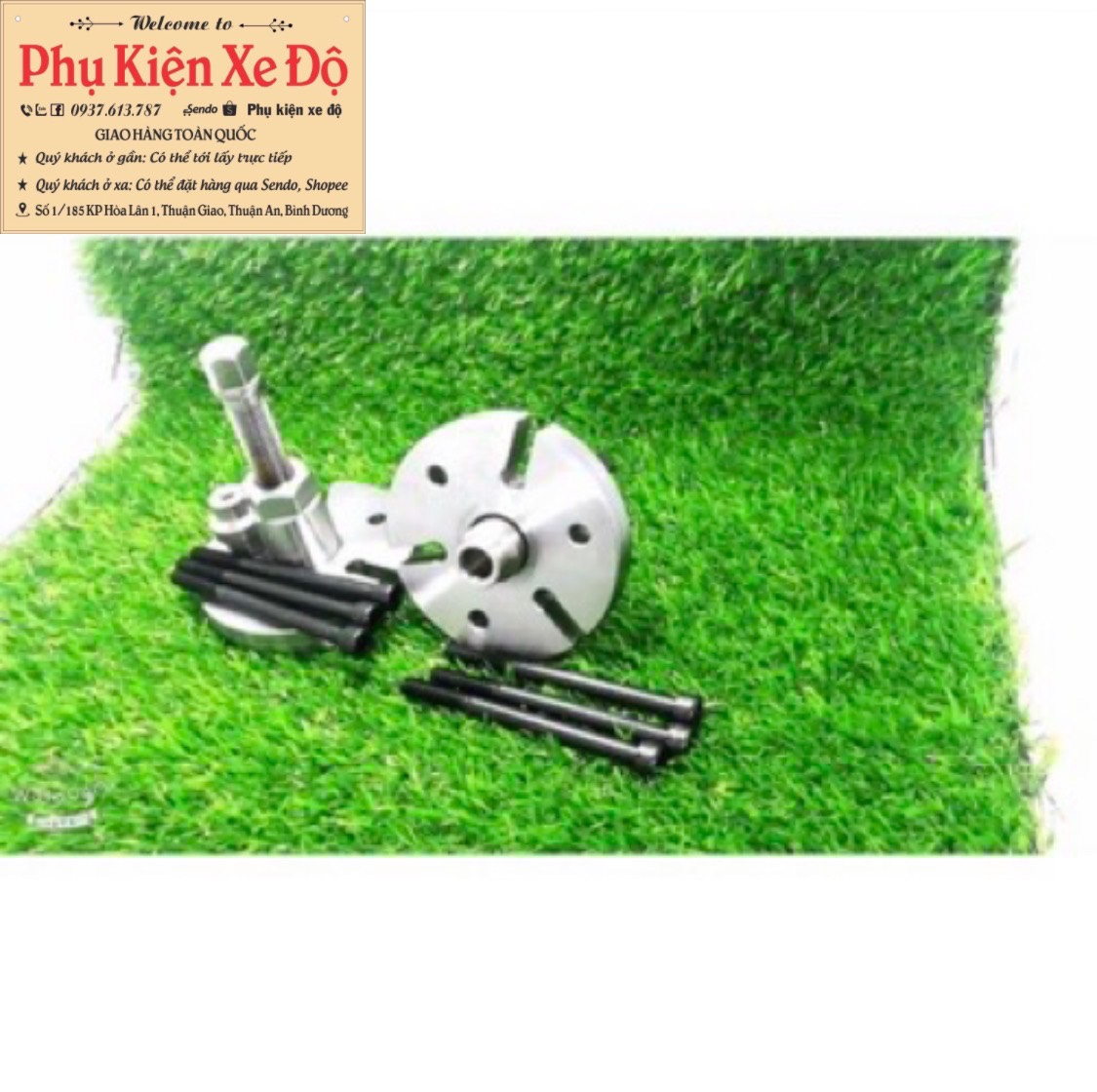 Cảo Oa lăng mâm điện cho các dòng xe Yamaha