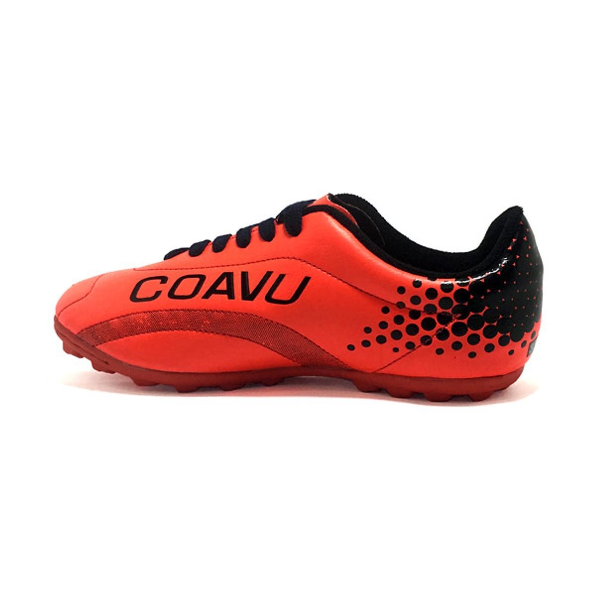 Giầy đinh đá bóng Cuavu size lớn(đỏ cam)