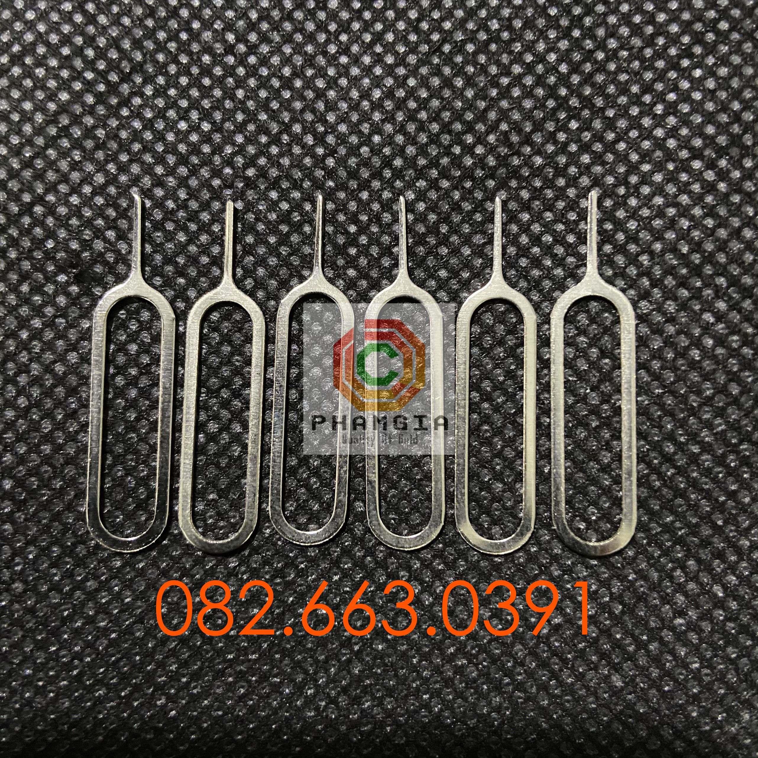 [Combo 5 Cái] Que chọc sim, cây chọt lấy sim điện thoại thép không rỉ