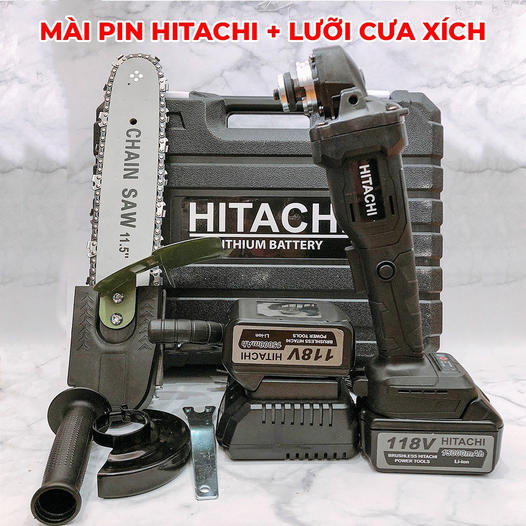 Máy mài pin HITACHI - máy mài cầm tay - máy mài góc dùng pin 10 cell - máy cắt cầm tay - máy căt góc - máy đánh bóng - máy cưa - máy cắt cây - máy cưa giá rẻ - máy cưa cầm tay - lưỡi cưa xích