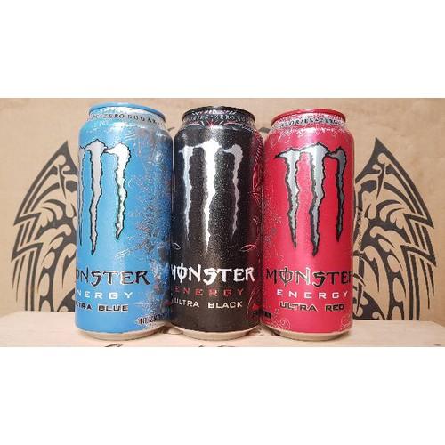 [HCM]Monster Energy Nước Tăng Lực Không Đường Ultra 473ml Mỹ