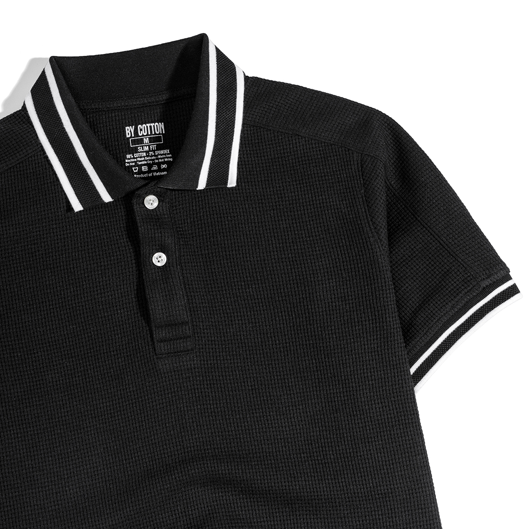 Áo Thun Nam Cao Cấp Hive Polo Multi Color By Cotton