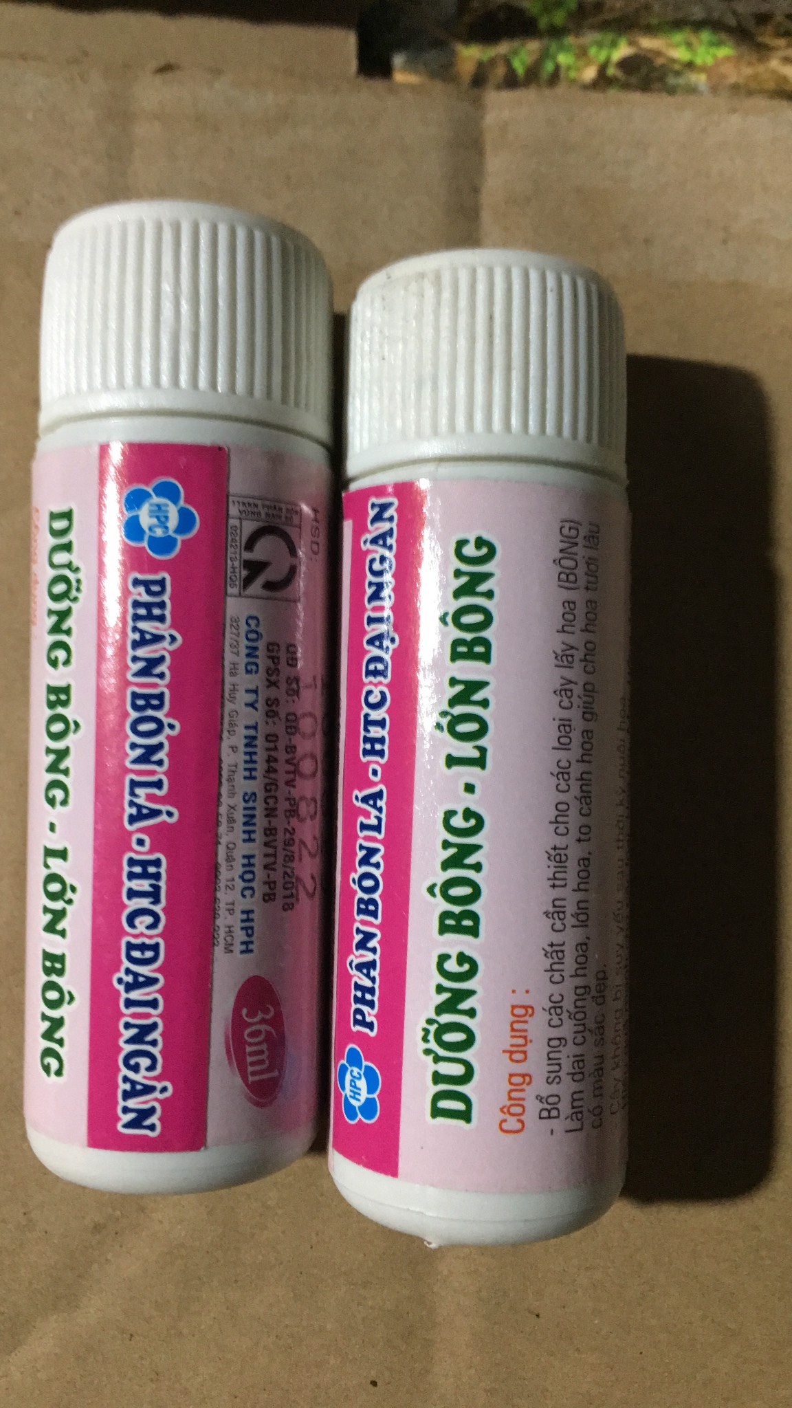 Phân bón lá htc đại ngàn dưỡng bông - lớn bông lọ 36ml