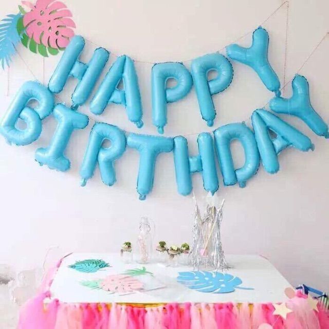 Set Bóng Happy Birthday Mẫu Mới