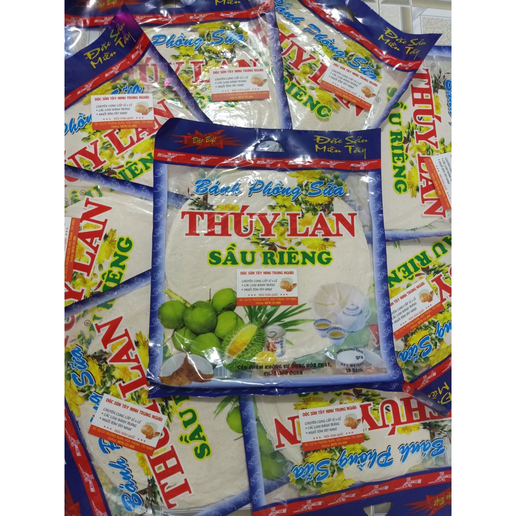 Bánh Phồng Sữa Sầu Riêng Thúy Lan