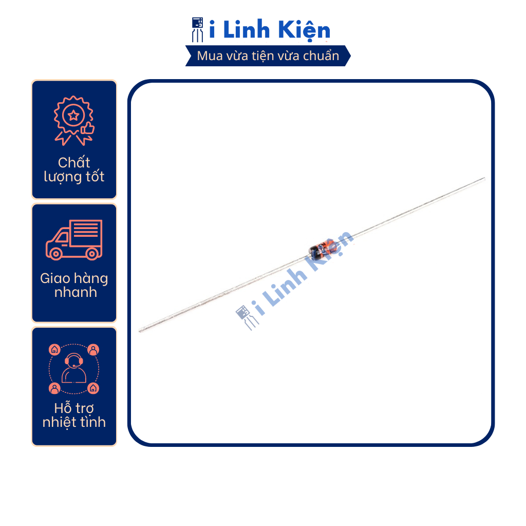 Diode zener 1W combo 14 loại thông dụng nhất,