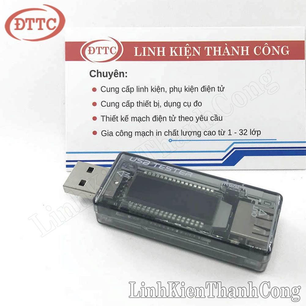 Usb tester - thiết bị đo điện áp, dòng điện, dung lượng pin
