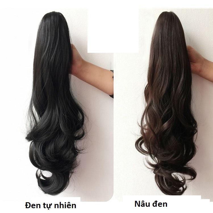 TÓC GIẢ NGOẠM XOĂN DÀI 55CM CỰC ĐẸP