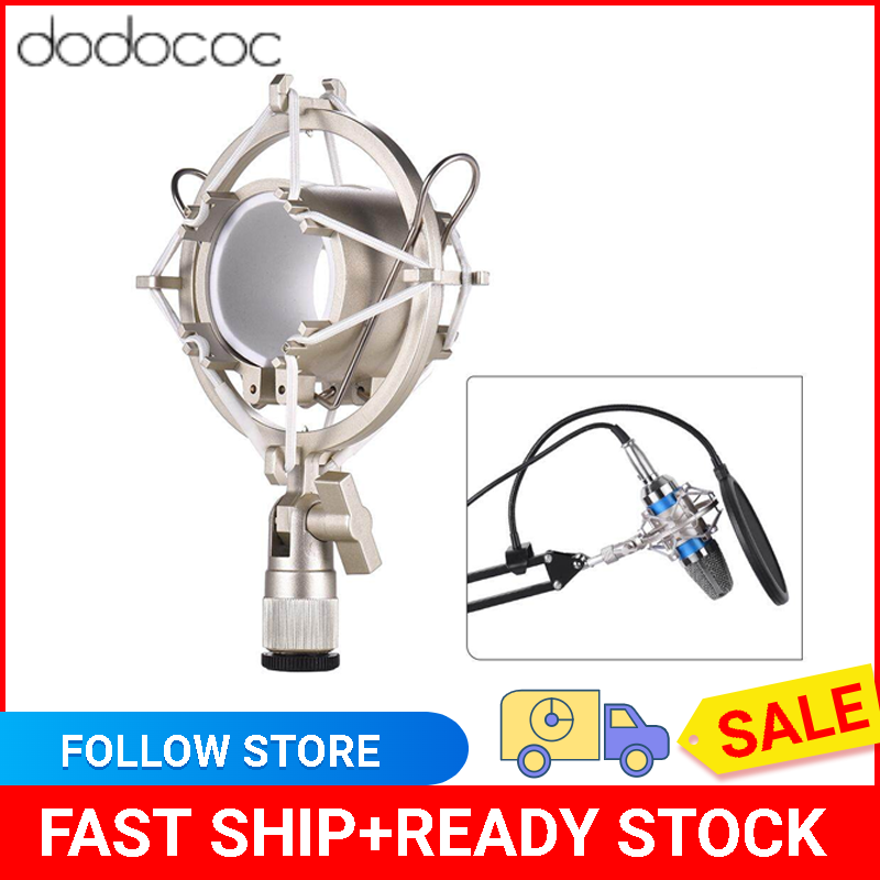 Univerdal Condenser Microphone Mic Shock Mount Holder Bracket Plastic Anti-vibration for On-line Broadcasting Studio Music Recording