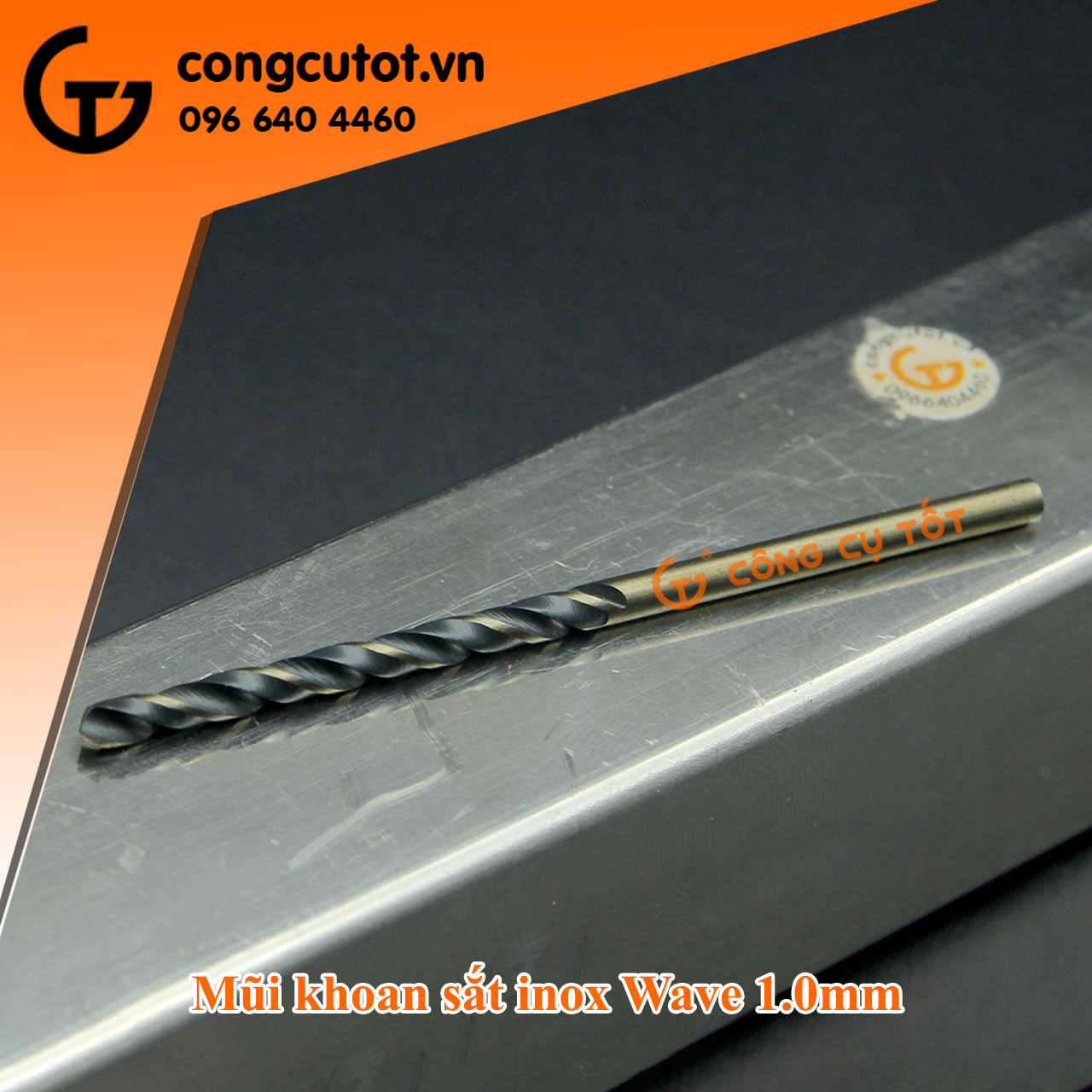 Hộp 5 mũi khoan sắt, inox Waves HSS-G