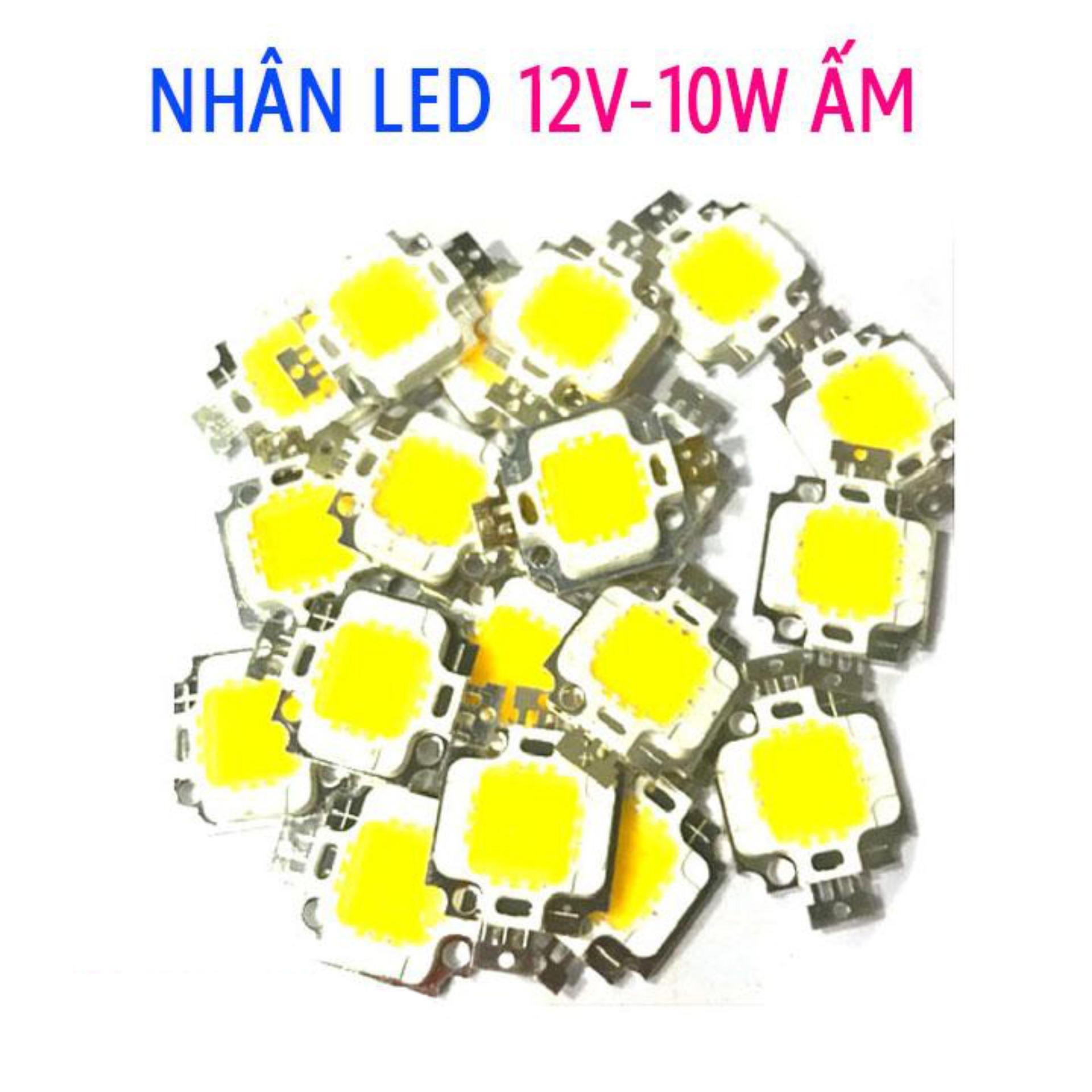Nhân led 12v 10w sáng ấm đủ công suất