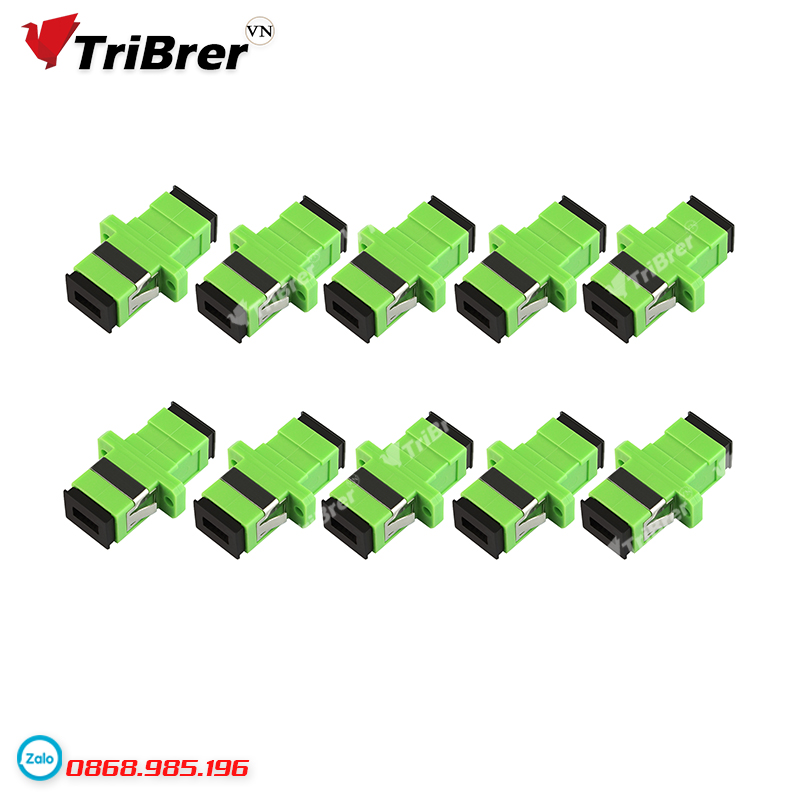 Combo 10-30-50 đầu ADAPTER nối sợi quang SC/APC - Coupler SC/APC
