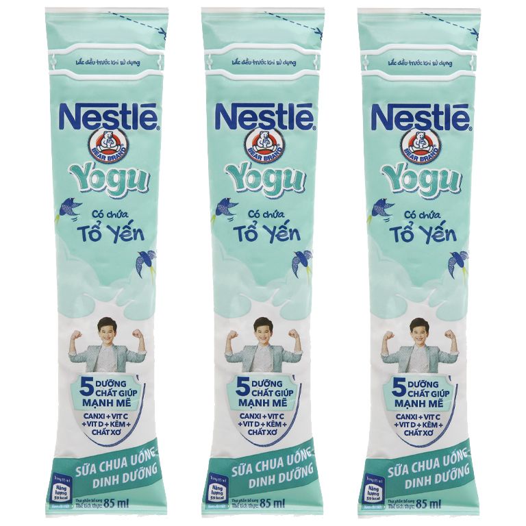#sữa chua tổ yến thanh Nestle 85ml - (date mới 2022)