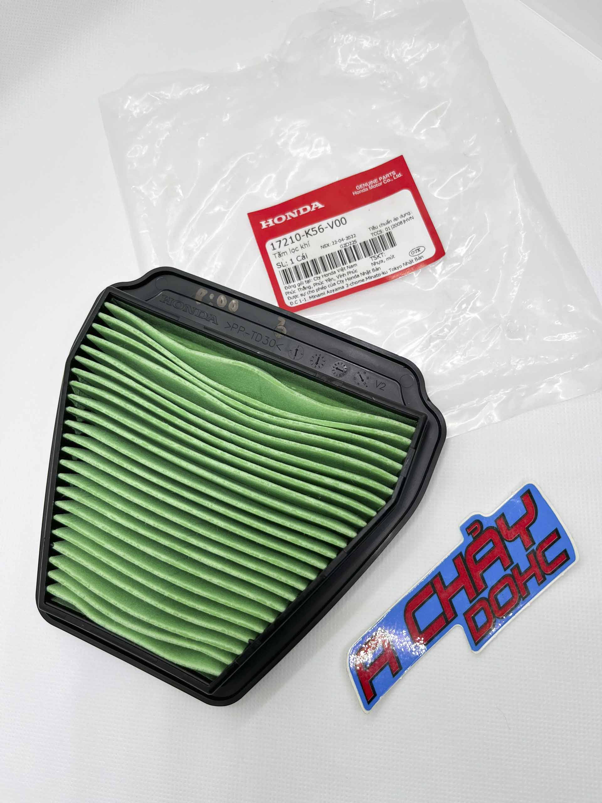 Lọc gió zin - winner v1, winner x, sonic r150, gtr 150 - chính hãng honda
