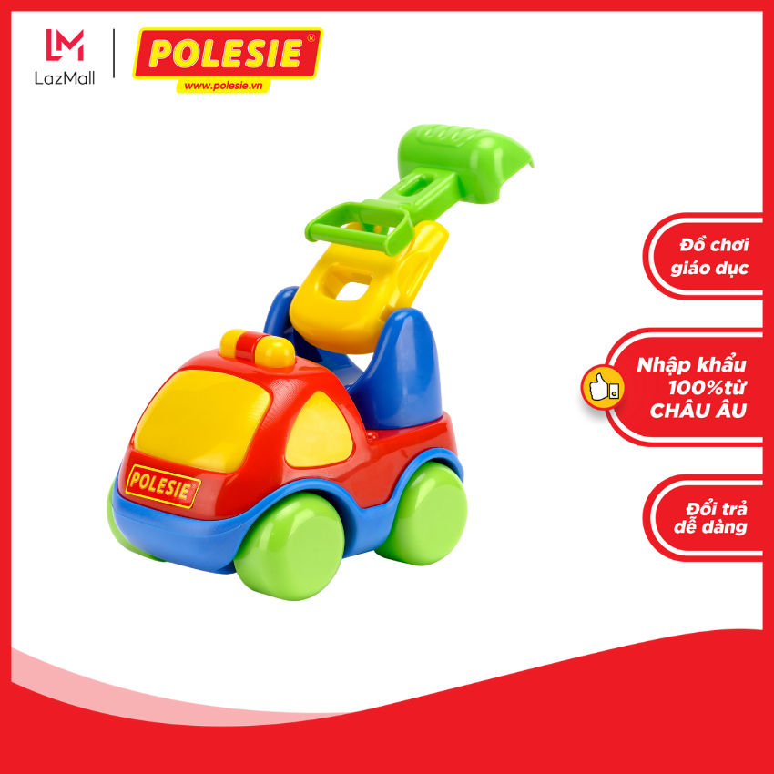 Đồ Chơi Xe xúc Carat Polesie 61669 Phát Triển Kỹ Năng Và Sáng Tạo, An Toàn, Thông Minh, Giáo Dục