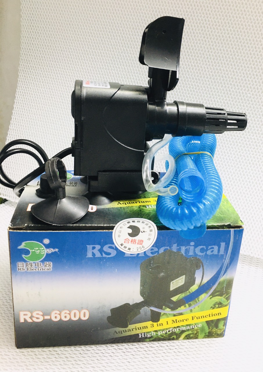 Máy Bơm Nước RS 6600 (12W 800L/H) Dành Cho Hồ Cá Cảnh
