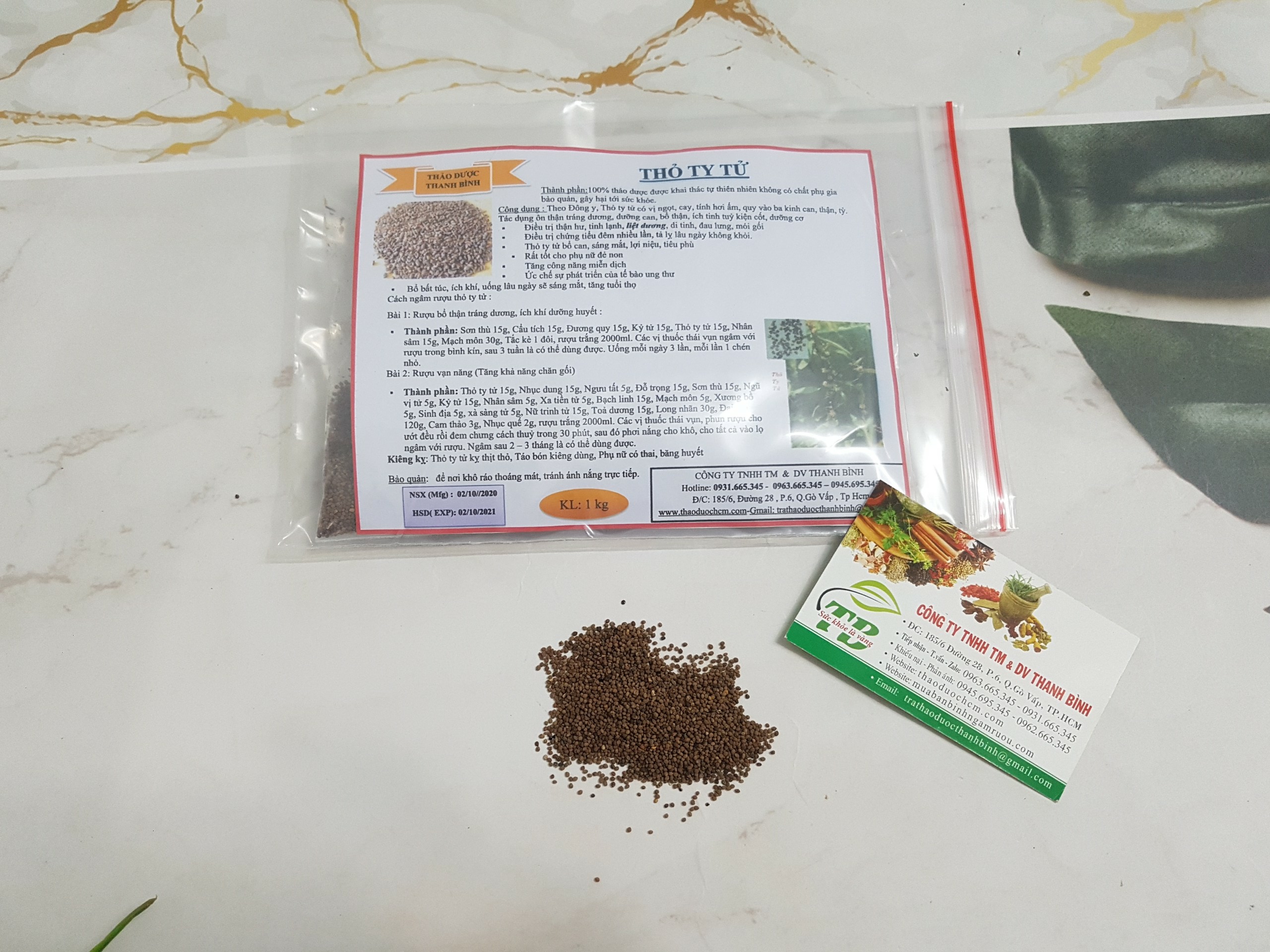 Thỏ Ty Tử 500G - Hàng Chất Lượng