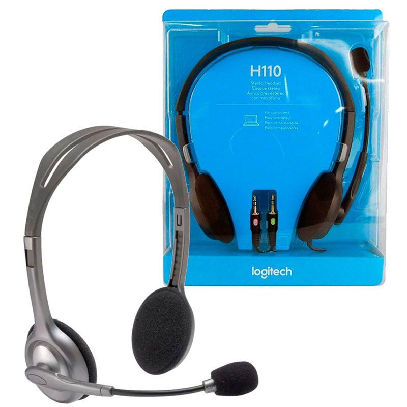 Tai Nghe Logitech H110 for computer, hàng chính hãng