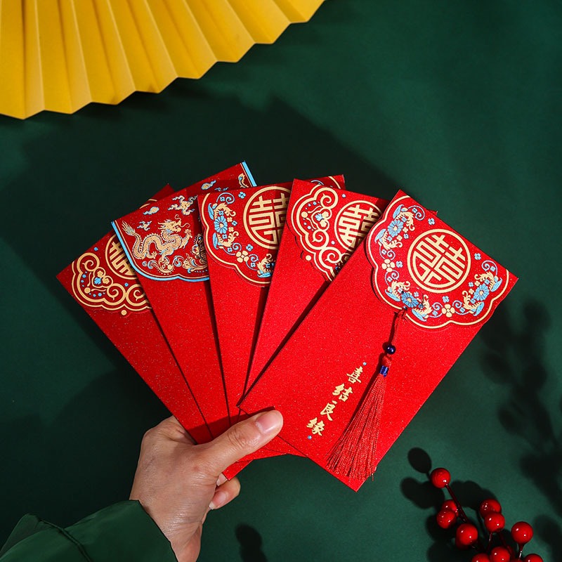Bao lì xì hạnh phúc, bao lì xì tết 2024