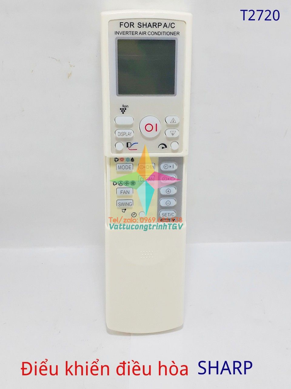 Điều khiển điều hòa SHARP